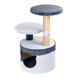 Домик с 2 лежанками круглый комбинированный, малый шт