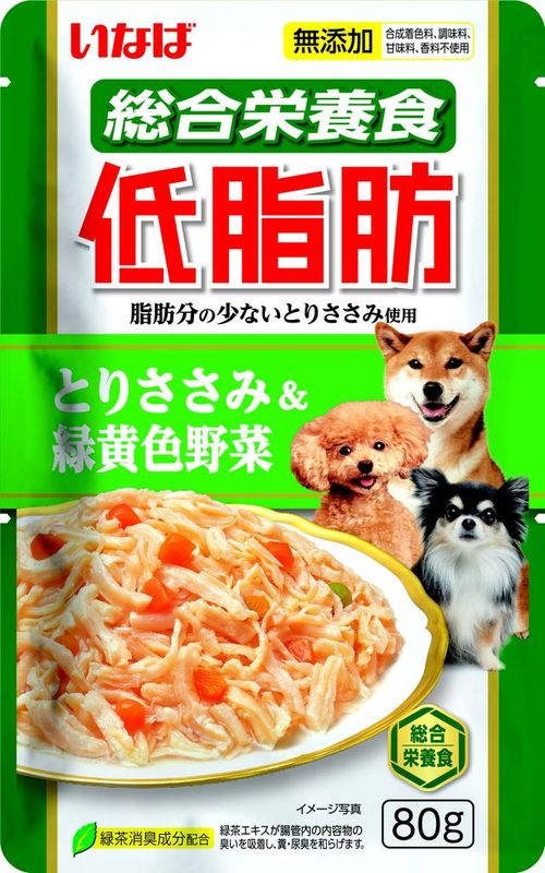 Teishibo, Влажный корм для собак Куриное филе и овощи в желе, пауч 80 гр