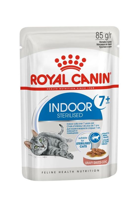 Indoor Sterilized 7+ (gravy) 85 гр
