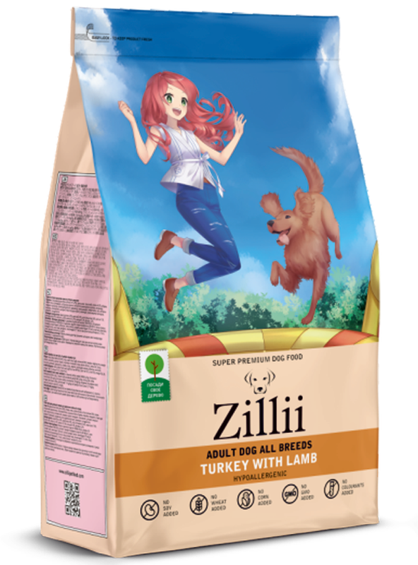 Adult Dog All Breed Turkey with Lamb 800 гр