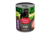 Консервированный корм для щенков "гусиные кусочки в соусе по-старорусски", банка 970 гр