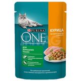 Влажный корм д/домашних кошек с курицей и морковью 75 гр