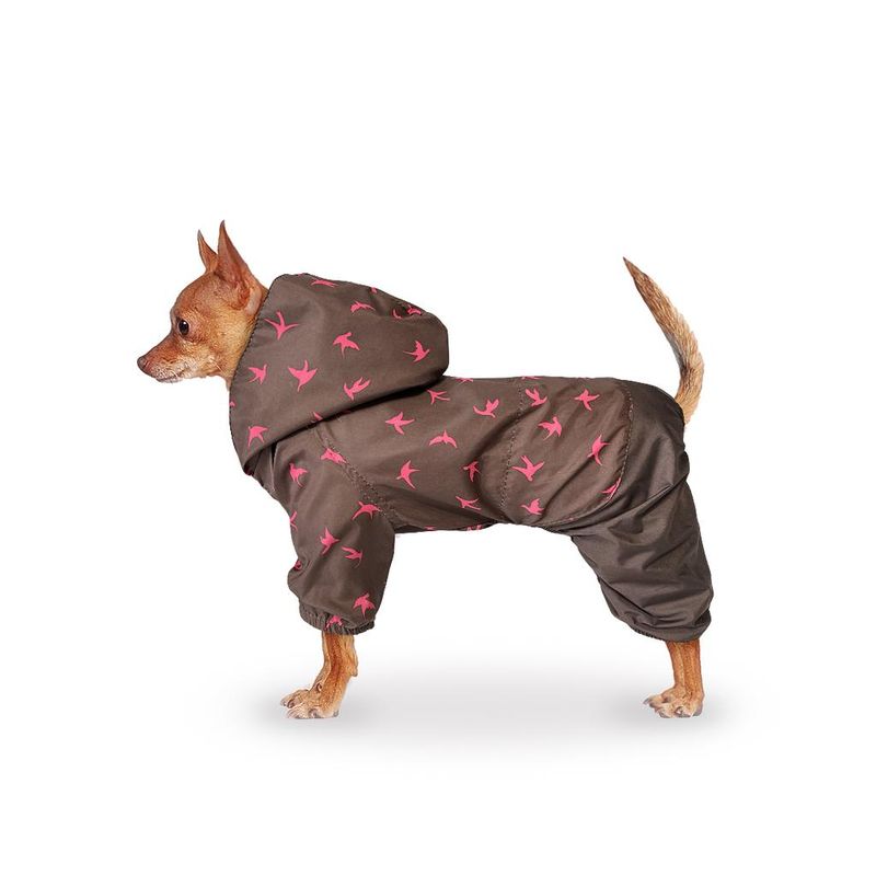 Дождевик "Ласточки" коричневый S