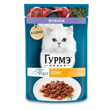 Perle, Нежное филе в соусе с ягненком, пауч 75 гр