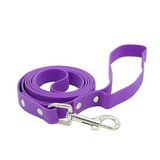 Поводок из биотана матовый, 2 см /длина 2м фиолетовый