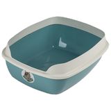 Сибирская кошка Туалет для кошек "Альбус" с бортиком капучино