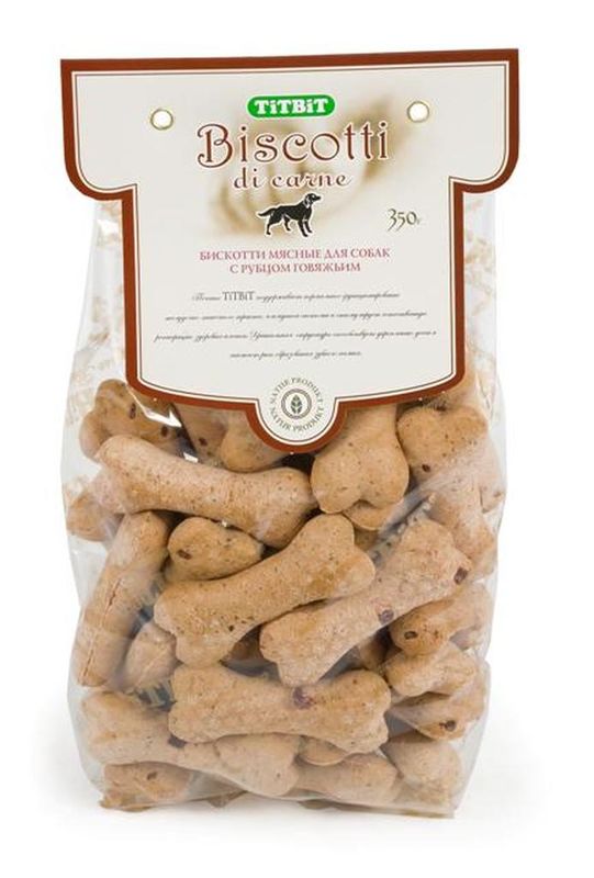 Мясное печенье Biscotti с говяжьим рубцом 350 гр
