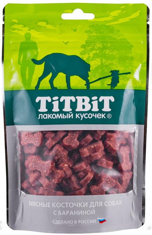 Косточки мясные для собак, 145 гр баранина