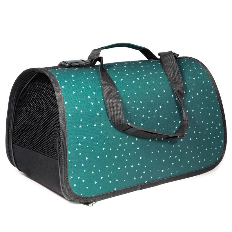 Сумка-переноска "Фунтик", S (24 х 43 х 24 см) Сердечки