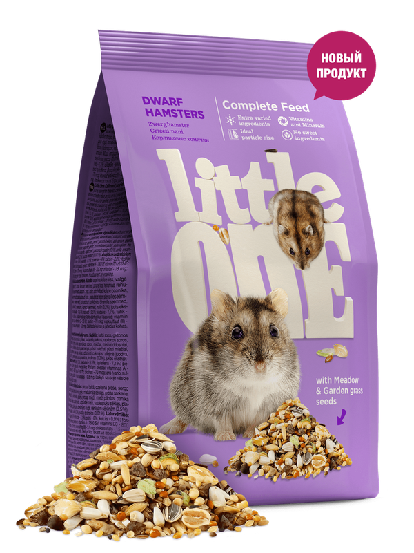 Корм для карликовых хомячков 400 гр