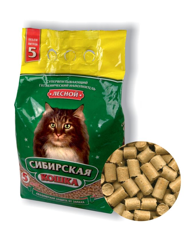 Древесный наполнитель Лесной 7 л